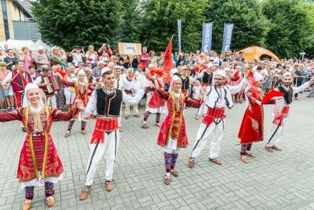 Korowód 56.Tygodnia Kultury Beskidzkie